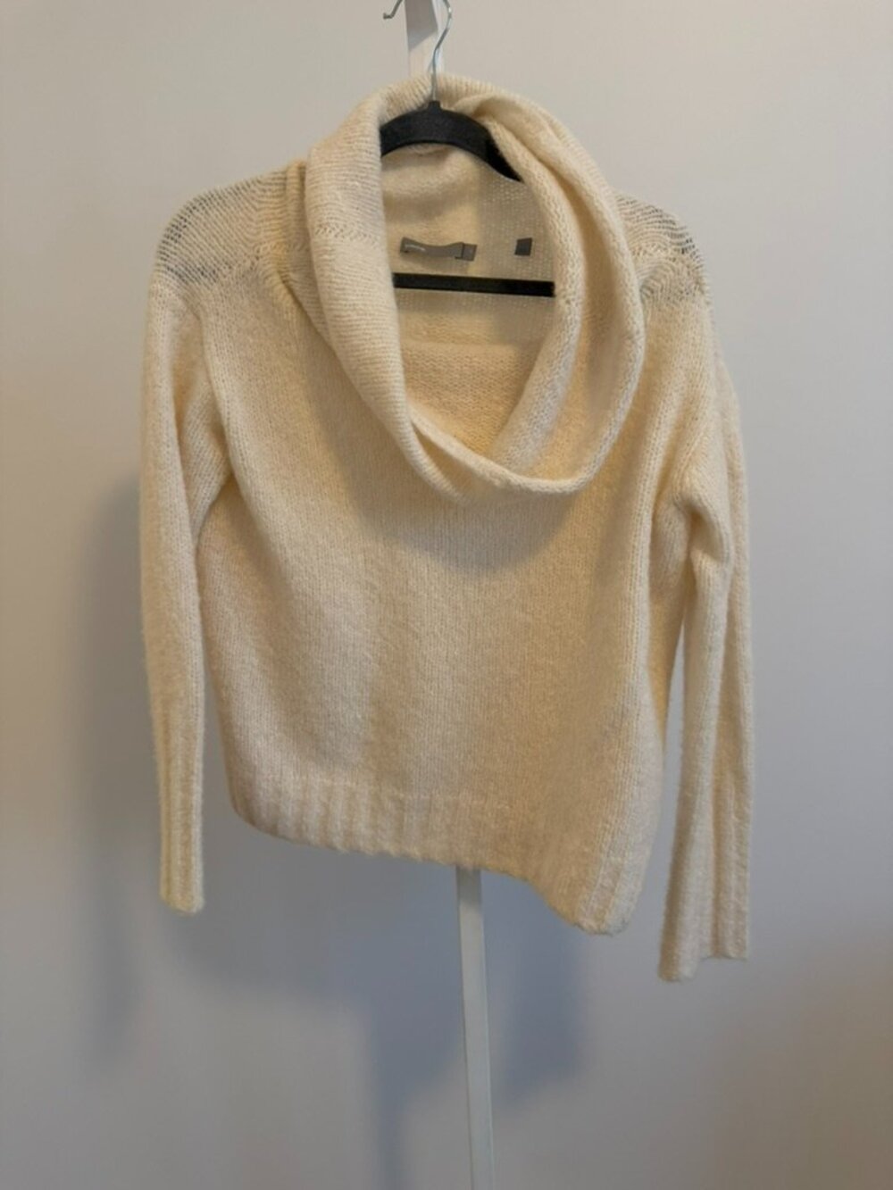 Vince Cream Cowl Neck Sweater - Size M